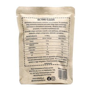 Wołowina suszona Wild Willy Biltong Classic 40 g