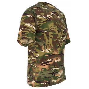 Koszulka  myśliwska  HUNTER  T-shirt,  taktyczny  w  kamuflażu  moro  CP,  krótki  rękaw