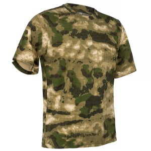Koszulka  myśliwska  HUNTER  T-shirt,  taktyczny  w  kamuflażu  moro  FG,  krótki  rękaw