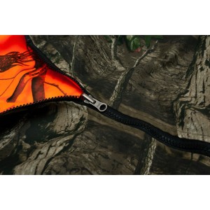 Kurtka  myśliwska  HUNTER  dwustronna  kamuflaż  orange