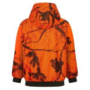 Kurtka  myśliwska  HUNTER  dwustronna  kamuflaż  orange