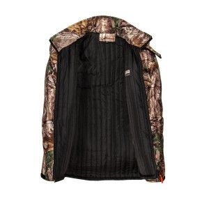 Kurtka  myśliwska  HUNTER  w  kamuflażu  real  zimowa