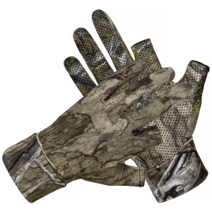 Rękawiczki  myśliwskie  HUNTER  wędkarskie  z  dwoma  odkrytymi  palcami,  cienkie,  elastyczne