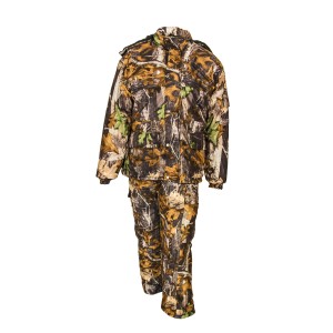 Spodnie  myśliwskie  HUNTER  zimowe camo  bardzo  ciepłe  na  szelkach  do - 30 C