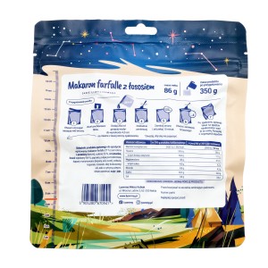 Żywność liofilizowana Lyommy Makaron farfalle z łososiem 350 g