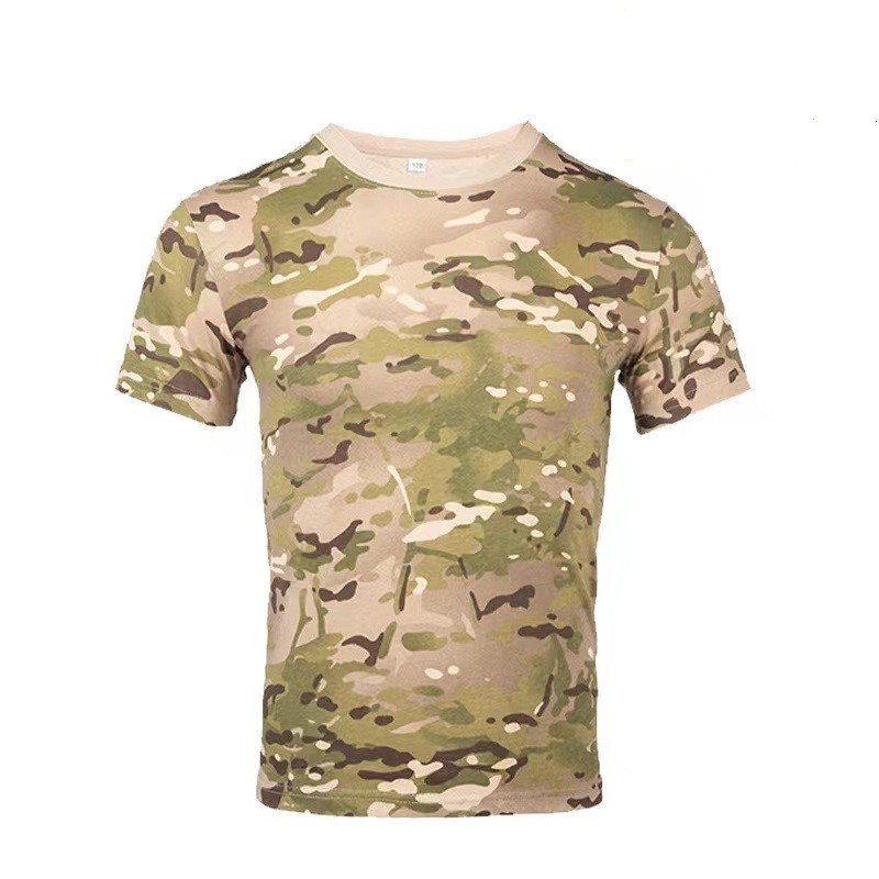 Koszulka myśliwska HUNTER T-shirt, dziecięca Camo CP bawełna