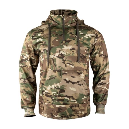BLUZA MYŚLIWSKA HUNTER, uniwersalna, kangurek miękka ,ciepła ,oddychająca w kamuflażu