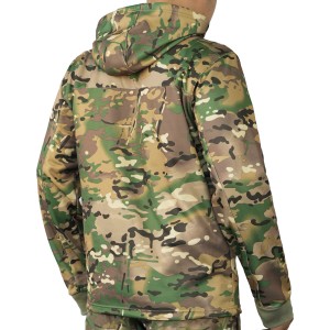 BLUZA MYŚLIWSKA HUNTER, uniwersalna, kangurek miękka ,ciepła ,oddychająca w kamuflażu