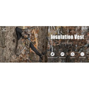 KAMIZELKA MYŚLIWSKIA HUNTER, wędkarska, Loogu silent , kamuflaż leśny