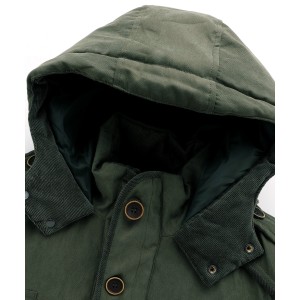 KURTKA MYŚLIWSKA HUNTER elegancka parka, dla myśliwego oliwkowa
