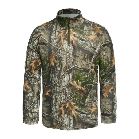 BLUZA MYŚLIWSKA HUNTER cienka, miękka, wygodna koszulka Loogu w kamuflażu