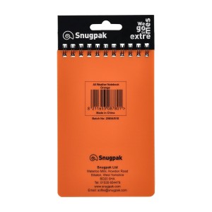 Notes wodoodporny Snugpak pomarańczowy