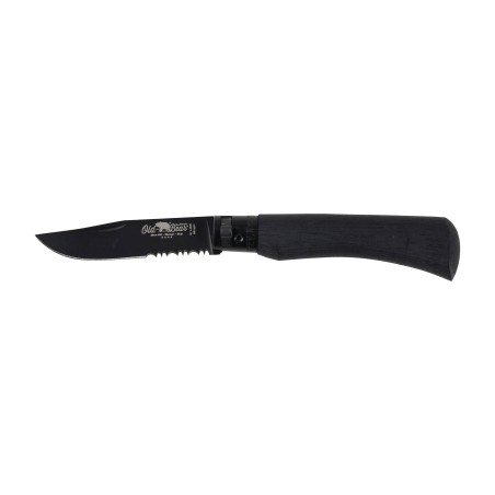 Nóż składany Antonini Old Bear Total Black Combo 190 mm czarny