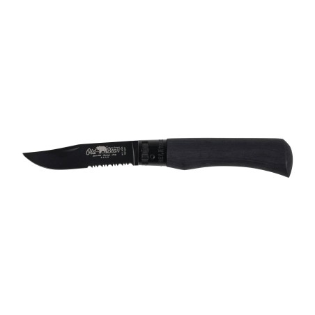 Nóż składany Antonini Old Bear Total Black Combo 210 mm czarny