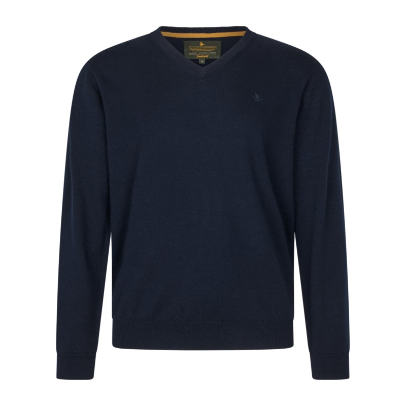 Sweter męski myśliwski Seeland Pine Dark Sapphire