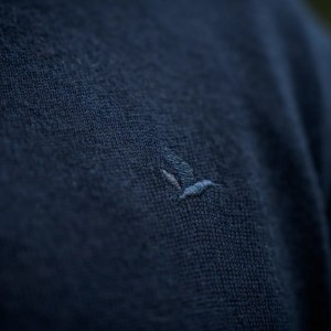 Sweter męski myśliwski Seeland Pine Dark Sapphire