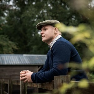 Sweter męski myśliwski Seeland Pine Dark Sapphire