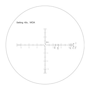 Luneta celownicza Vector Optics Continental x8 6-48 SFP ED MOA 56 mm czarna SCOL-TE52
