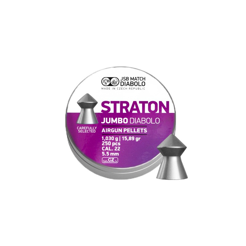 Śrut diabolo JSB Jumbo Straton 5,50 mm 250 szt.