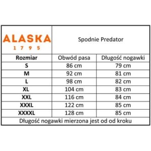 SPODNIE ALASKA myśliwskie, Predator Pro Brown Black z membraną