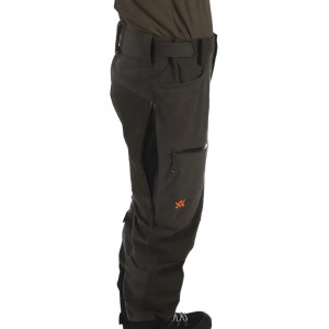 SPODNIE ALASKA myśliwskie, Predator Pro Brown Black z membraną