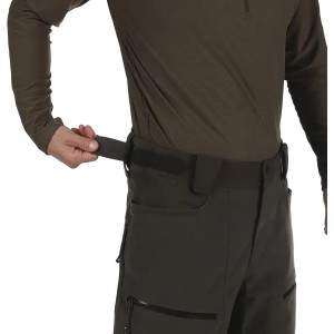 SPODNIE ALASKA myśliwskie, Predator Pro Brown Black z membraną