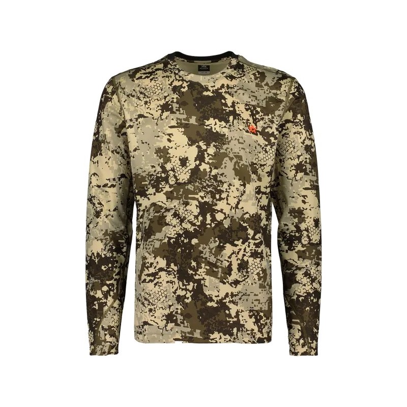 KOSZULKA ALASKA myśliwska T-shirt, CoolDry MS LS BlindTech Reed koszulka techniczna z długim rękawem