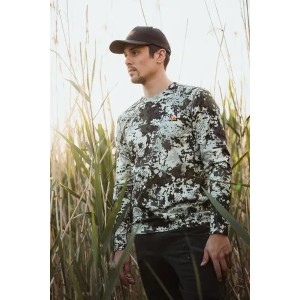 KOSZULKA ALASKA myśliwska T-shirt, CoolDry MS LS BlindTech Reed koszulka techniczna z długim rękawem