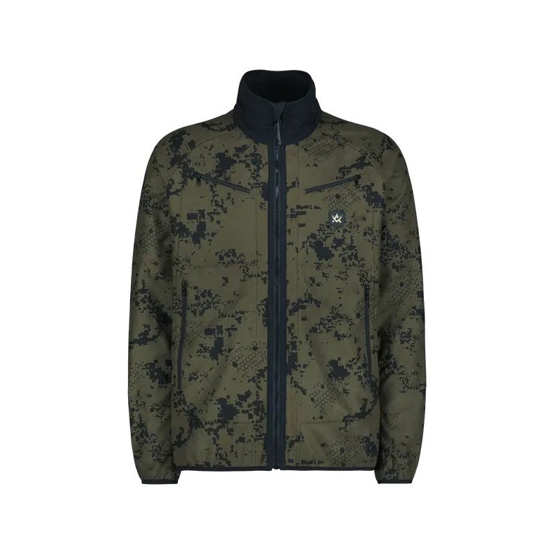 POLAR ALASKA myśliwski Raptor MS dwustronny membrana APS kamuflaż BlindTech Timber, Black
