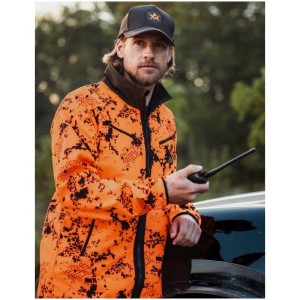 POLAR ALASKA myśliwski Raptor MS Elk Hunter dwustronny membrana APS kamuflaż BlindTech Blaze, Brown