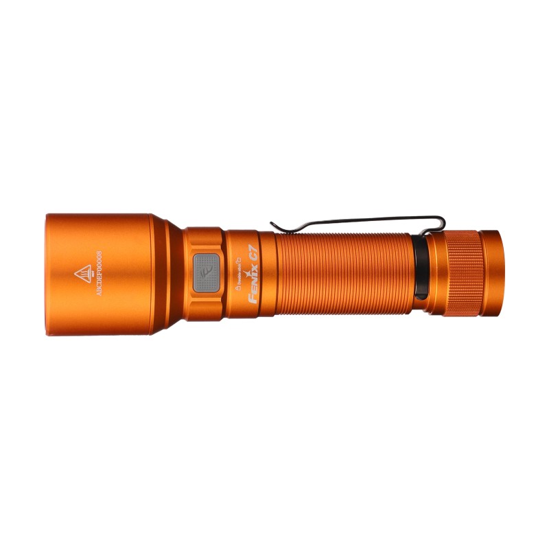 Latarka LED Fenix C7 pomarańczowa
