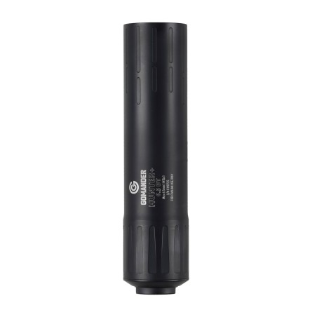 Tłumik do broni myśliwskiej Gomander Hunter 6,5 DT gen2 M15x1 czarny