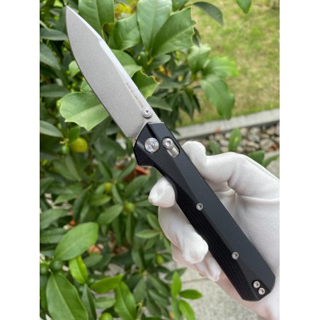 Nóż KNIVESPL The First Black G10 14C28N