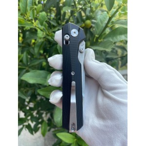 Nóż KNIVESPL The First Black G10 14C28N
