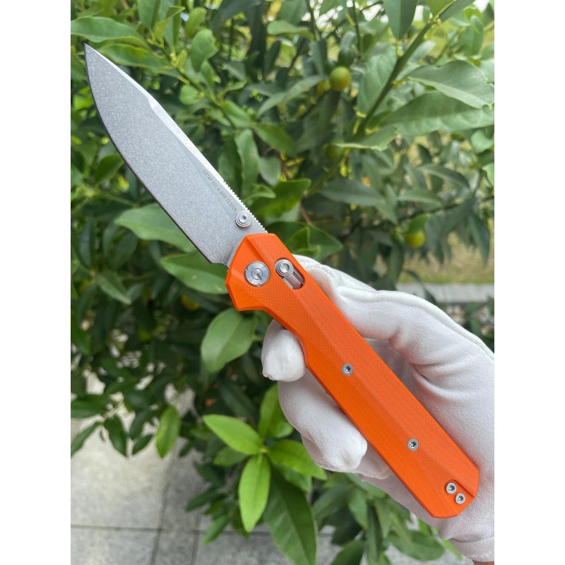 Nóż KNIVESPL The First Orange G10 14C28N