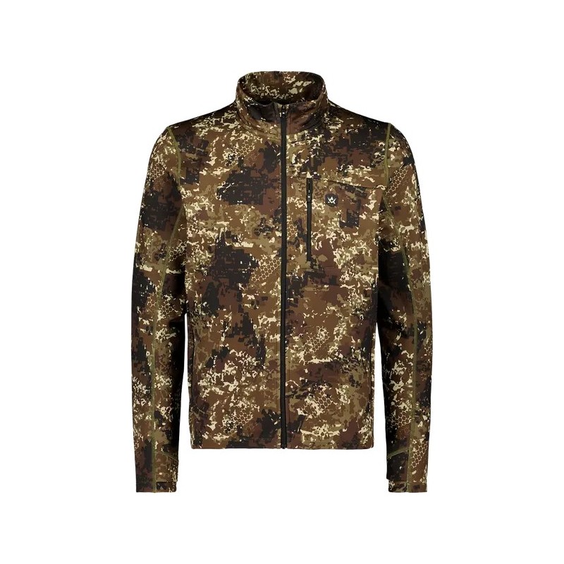 BLUZA ALASKA myśliwska, lekka kurtka polarowa ThermoDry Ms BlindTech Forest