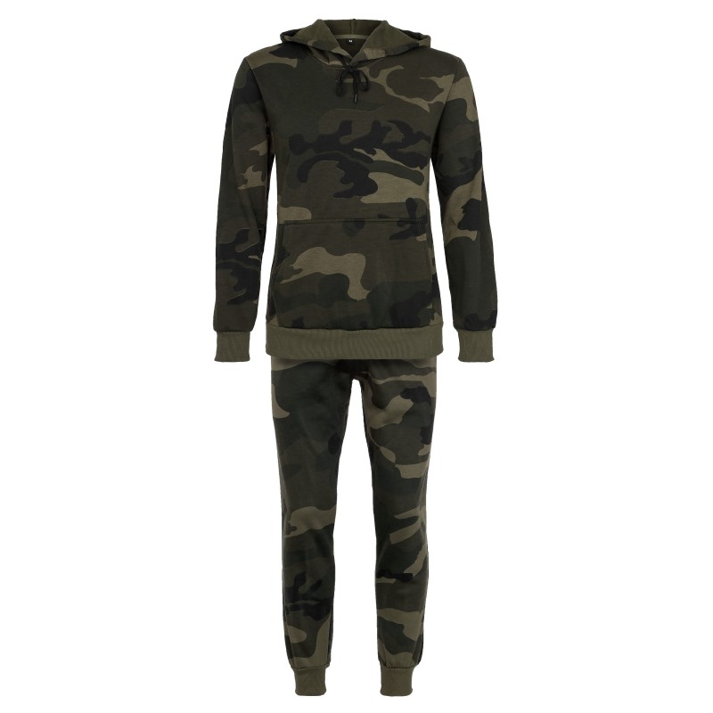 DRES MYŚLIWSKI HUNTER WĘDKARSKI W KAMUFLAŻU NIGHTCAMO, NIEROZPINANY