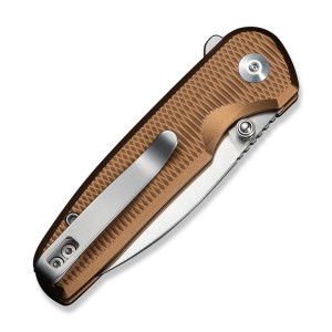 Nóż CIVIVI Mini Shakan Nitro-V Coyote Brown Alum