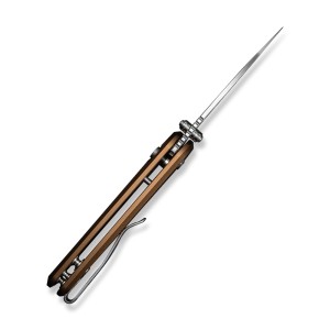 Nóż CIVIVI Mini Shakan Nitro-V Coyote Brown Alum