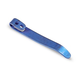 2 klipsy CIVIVI Flamed Titanium Blue/Golden 50/55