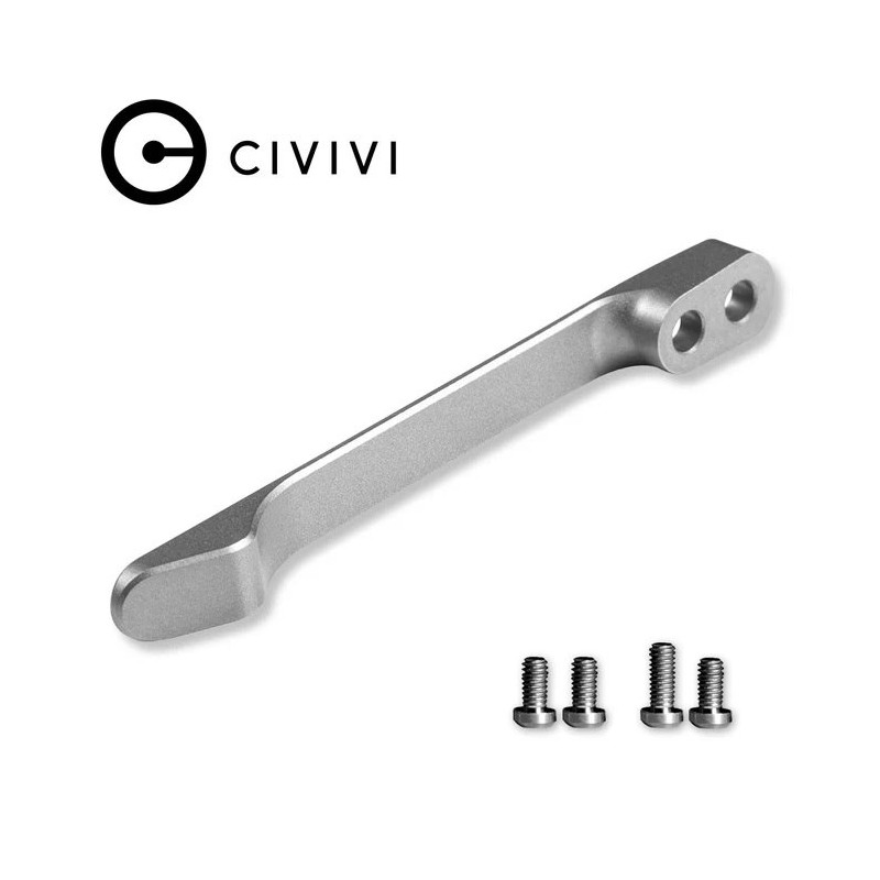 Klips CIVIVI Titanium z 2 parami śrubek
