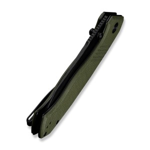 Nóż CIVIVI Placoid 14C28N G10 Green Black Blade