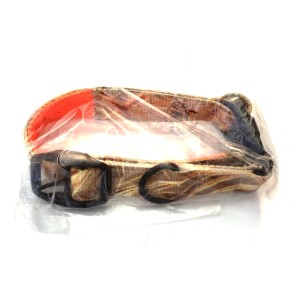 Obroża HUNTER dla psa myśliwskiego camo/orange dwustronna