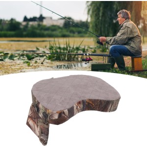 SIEDZISKO myśliwskie HUNTER podgrzewane, wędkarskie poduszka lekkie na zimowe polowania camo