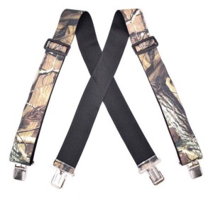 Szelki myśliwskie HUNTER w kamuflażu szerokie