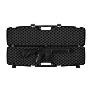 Kufer na bron Megaline czarny 110x25x11 cm szyfr