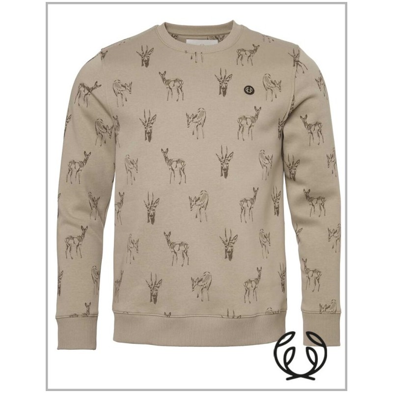SWETER Chevalier Deer Sweatshirt Men ciepła bluza