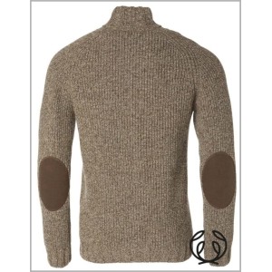 SWETER Chevalier Groby Half Zip Wool Men sweter 80% owcza wełna