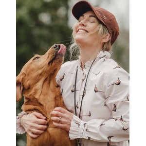 KOSZULA Chevalier damska Blair Shooting Fit Shirt Women damska koszula z bażantami