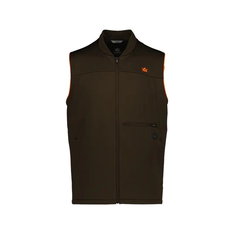 KAMIZELKA ALASKA Heat System Hunter Vest Brown kamizelka grzejąca